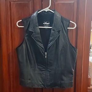 Wilson leather vest